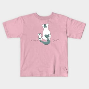 Hello Cat, Cat Lover Gifts Idea, Cat LOver Pet, Kitty Cats, Kitty Love Kids T-Shirt